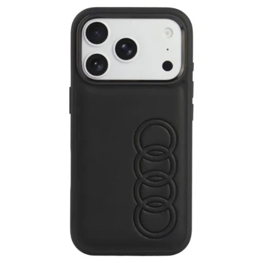 Puzdro na iPhone 18 Pro / 17 Pro – Audi TT, syntetická koža, MagSafe, čierne - 8