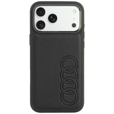 iPhone 18 Pro Max / iPhone 17 Pro Max čierne Audi TT koženkové MagSafe puzdro