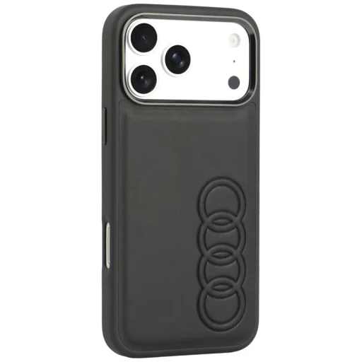 iPhone 18 Pro Max / iPhone 17 Pro Max čierne Audi TT koženkové MagSafe puzdro - 2