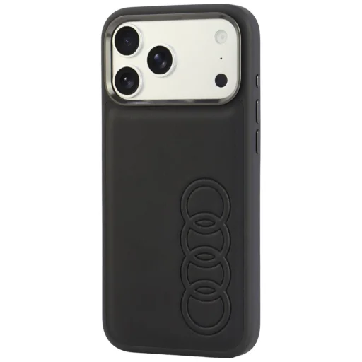 iPhone 18 Pro Max / iPhone 17 Pro Max čierne Audi TT koženkové MagSafe puzdro - 3