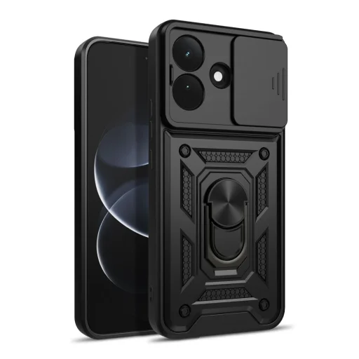 Xiaomi Redmi Note 17 Pro 5G čierne puzdro Tech-protect Camshield Pro - 2
