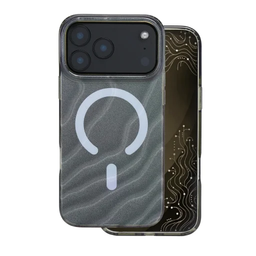 Tecto Shield Desert Mag MagSafe tok iPhone 17 Pro / iPhone 18 Pro (6,3") készülékhez, ezüst - 2