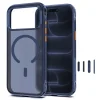 Puzdro na iPhone 17 Pro / 18 Pro, Tech-Protect MagAir MagSafe CC, matné tmavomodré thumbnail