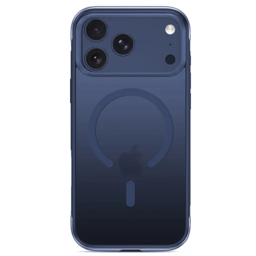 Puzdro na iPhone 17 Pro / 18 Pro, Tech-Protect MagAir MagSafe CC, matné tmavomodré - 4