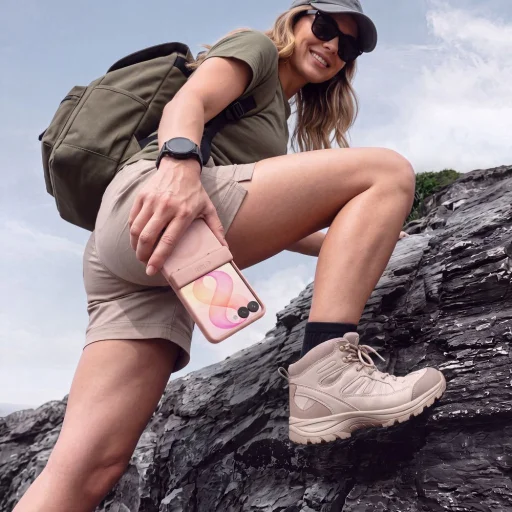 Ružové puzdro Tech-Protect Kevlar Aura MagSafe na Galaxy Z Flip 8 - 7