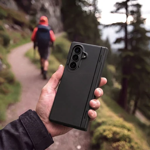 Samsung Galaxy Z Fold 8 Ultra čierne puzdro Tech-Protect Kevlar Aura MagSafe - 5