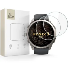 Garmin Fenix 9 Pro (51 mm) Tech-protect Glass Fit+ tvrdené ochranné sklo, 2 ks, číre