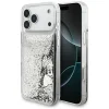 Apple iPhone 18 Pro Max / 17 Pro Max strieborný Guess Liquid Glitter 4G Charms zadný kryt thumbnail