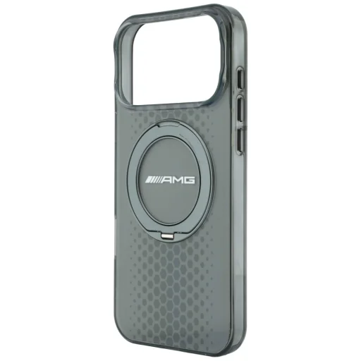 iPhone 18 Pro Max / iPhone 17 Pro Max AMG IML dvojvrstvové puzdro Urban Line MagSafe s prstencovým stojanom, sivé - 6