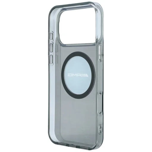 iPhone 18 Pro Max / 17 Pro Max čierne AMG IML priesvitné, dvojfarebné blokové MagSafe puzdro - 7