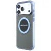 iPhone 18 Pro Max / iPhone 17 Pro Max AMG IML Transparent Bicolor Block MagSafe puzdro, čierne/modré thumbnail