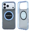 iPhone 18 Pro Max / iPhone 17 Pro Max AMG IML Transparent Bicolor Block MagSafe puzdro, čierne/modré thumbnail
