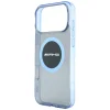 iPhone 18 Pro Max / iPhone 17 Pro Max AMG IML Transparent Bicolor Block MagSafe puzdro, čierne/modré thumbnail