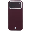 iPhone 18 Pro / iPhone 17 Pro bordové BMW Sign reliéfne, prešívané puzdro s kovovým logom MagSafe thumbnail