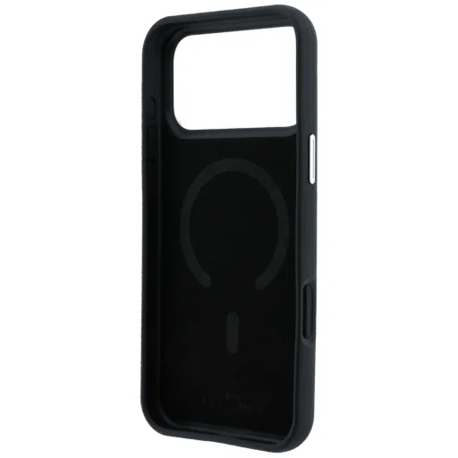 iPhone 18 Pro / iPhone 17 Pro čierne BMW Sign embosované, prešívané puzdro s kovovým logom MagSafe - 7