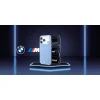 iPhone 18 Pro Max / 17 Pro Max BMW Sign Deboss prešívané MagSafe puzdro s kovovým logom – modré thumbnail