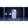 iPhone 18 Pro Max / iPhone 17 Pro Max modré MagSafe puzdro s logom BMW a šikmým embosovaným nápisom thumbnail