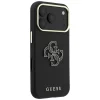 Apple iPhone 18 Pro / 17 Pro čierny Guess Grained & Big Resin Logo ochranný kryt thumbnail