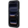 Apple iPhone 18 Pro / 17 Pro čierny Guess Grained & Big Resin Logo ochranný kryt thumbnail
