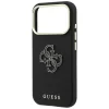 Apple iPhone 18 Pro / 17 Pro čierny Guess Grained & Big Resin Logo ochranný kryt thumbnail