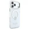 iPhone 18 Pro Max / iPhone 17 Pro Max Guess Metal Outline MagSafe puzdro, strieborné thumbnail