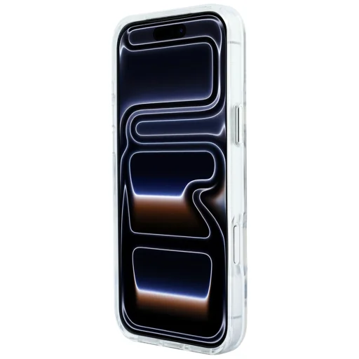 iPhone 18 Pro Max / iPhone 17 Pro Max Guess Metal Outline MagSafe puzdro, strieborné - 5