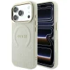 iPhone 18 Pro Max / iPhone 17 Pro Max béžové puzdro Guess Saffiano Peony & Ring MagSafe thumbnail
