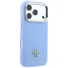 Svetlomodré puzdro Guess Saffiano Small 4G & Classic Logo MagSafe pre iPhone 18 Pro / 17 Pro thumbnail