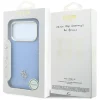 Svetlomodré puzdro Guess Saffiano Small 4G & Classic Logo MagSafe pre iPhone 18 Pro / 17 Pro thumbnail