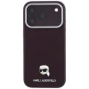 iPhone 18 Pro / 17 Pro bordové puzdro Karl Lagerfeld Grained Karl Head Metal MagSafe thumbnail