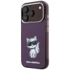 iPhone 18 Pro Max / 17 Pro Max bordový Karl Lagerfeld IML Ikonik Sketch Print MagSafe zadný kryt thumbnail