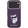 iPhone 18 Pro Max / 17 Pro Max bordový Karl Lagerfeld IML Ikonik Sketch Print MagSafe zadný kryt thumbnail