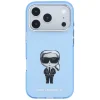 Apple iPhone 18 Pro Max / iPhone 17 Pro Max svetlomodrý Karl Lagerfeld IML Ikonik Sketch Print MagSafe kryt thumbnail