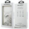 iPhone 18 Pro / 17 Pro priehľadný zadný kryt Karl Lagerfeld Liquid Glitter Karl & Choupette Heads MagSafe thumbnail