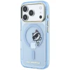 iPhone 18 Pro / iPhone 17 Pro svetlomodré puzdro Karl Lagerfeld Peekaboo Logo MagSafe thumbnail