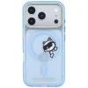 iPhone 18 Pro / iPhone 17 Pro svetlomodré puzdro Karl Lagerfeld Peekaboo Logo MagSafe thumbnail