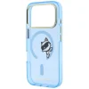 iPhone 18 Pro / iPhone 17 Pro svetlomodré puzdro Karl Lagerfeld Peekaboo Logo MagSafe thumbnail