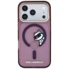 iPhone 18 Pro Max / iPhone 17 Pro Max bordový kryt Karl Lagerfeld Peekaboo Logo MagSafe thumbnail