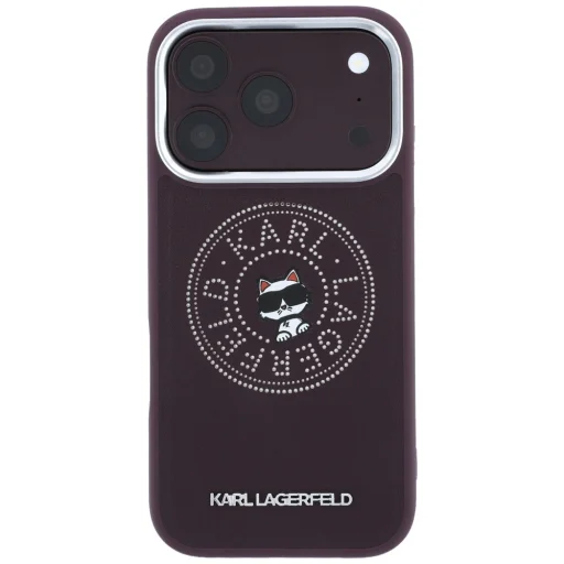 iPhone 18 Pro / iPhone 17 Pro bordové puzdro Karl Lagerfeld Point & Choupette Sketch MagSafe - 3