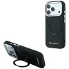 iPhone 18 Pro Max / iPhone 17 Pro Max Karl Lagerfeld Ring Stand 360 Saffiano Classic Logo MagSafe puzdro, čierne thumbnail