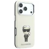 iPhone 18 Pro Max / iPhone 17 Pro Max béžový Karl Lagerfeld Smooth Ikonik Sketch MagSafe kryt thumbnail