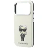 iPhone 18 Pro Max / iPhone 17 Pro Max béžový Karl Lagerfeld Smooth Ikonik Sketch MagSafe kryt thumbnail