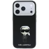 iPhone 18 Pro Max / iPhone 17 Pro Max čierny zadný kryt Karl Lagerfeld Smooth Ikonik Sketch MagSafe thumbnail