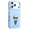 iPhone 18 Pro Max / 17 Pro Max Karl Lagerfeld Smooth Ikonik Sketch MagSafe kryt, svetlomodrý thumbnail