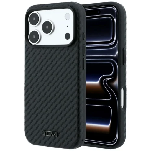 iPhone 18 Pro Max / iPhone 17 Pro Max čierne puzdro TUMI Carbon MagSafe - 1