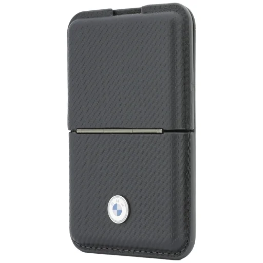 MagSafe magnetický držiak na karty BMW Carbon Metal Logos, antracit - 3