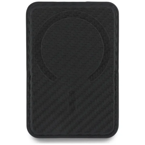 MagSafe magnetický držiak na karty a stojan BMW M Carbon Metal Logos, čierny - 5