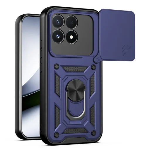  Xiaomi Poco F9 Pro kék Techsuit CamShield Series tok - 1