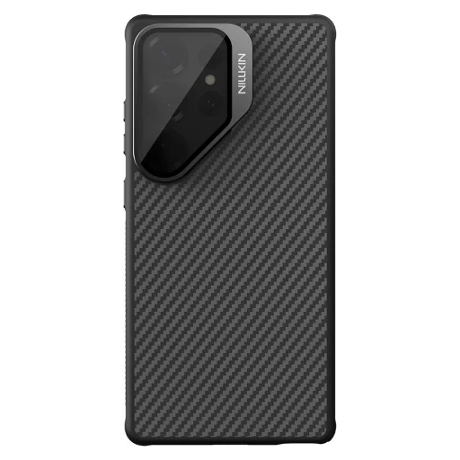  Samsung Galaxy S25 Ultra fekete Nillkin CarboProp Magnetic mágneses telefontok kameravédővel - 1