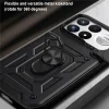  Xiaomi Poco F9 Ultra kék Techsuit CamShield védőtok gyűrűs állvánnyal thumbnail